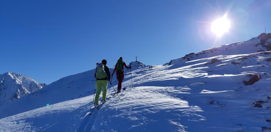 Noch in südlicher Richtung dem ...