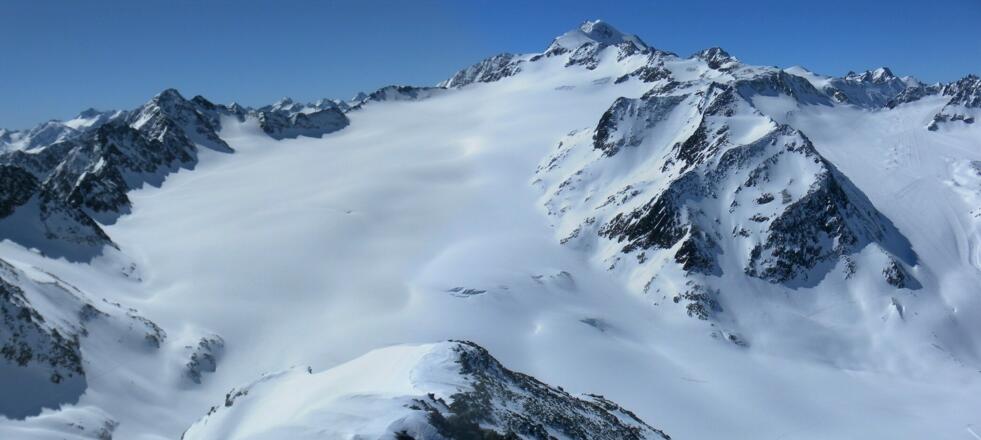 Mittelbergferner, Weißkamm, Wildspitze
