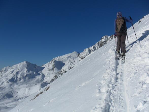 Vorderer Grieskogel aus dem Hochalter Gipfelhang