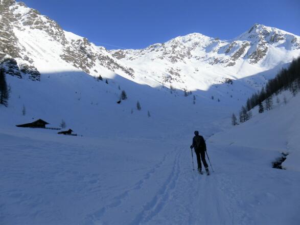 Hochgrabe über der Sandkammer