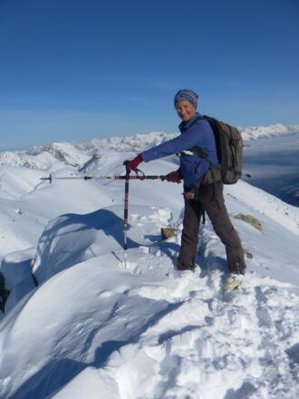 ungeschmückter Grieskogelgipfel