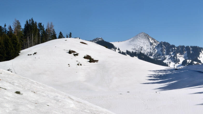 Hinten der Geigelstein