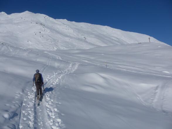 Querung im Bereich der Koglalm