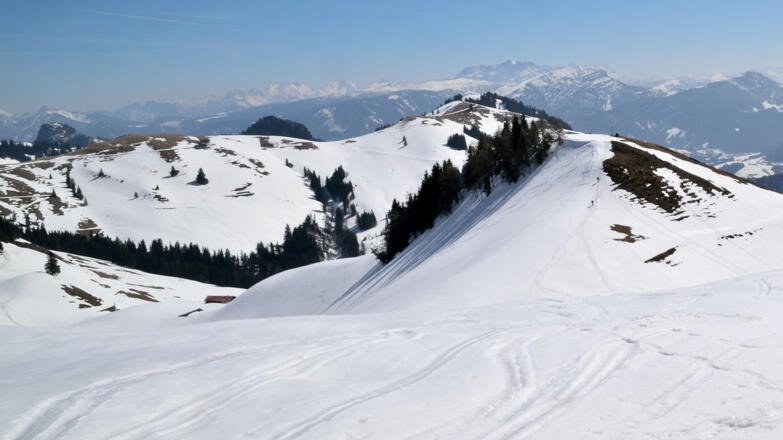 Der unscheinbare Gipfel des Wandbergs