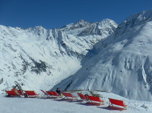 Innere Schwarze Schneid und Linker Fernerkogel, Hangender Ferner und Notweg