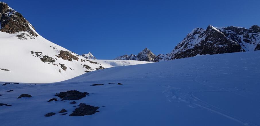 Der Gletscher ist gleich erreicht