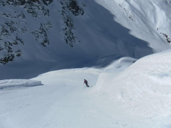 Notweg - Einfahrt Steilstufe