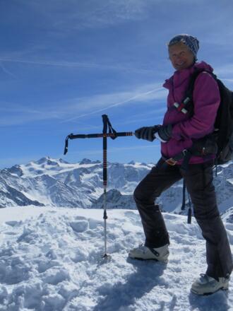 Rositzkogel mit Wildspitzpanorama
