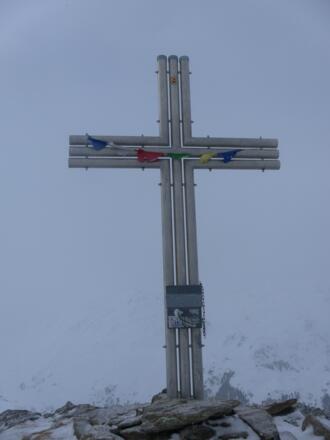 Gipfelkreuz des Angerbergkopfs