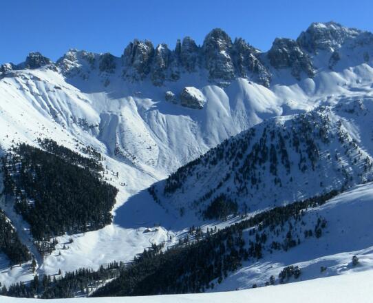 Kemater Alm am Fuß der Kalkkögel