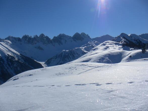 Kalkkögel und Kamm zum Grieskogel