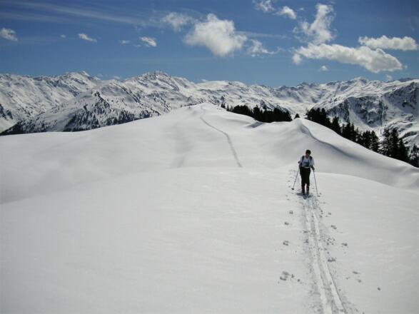 am Kamm zur Breiteggspitze