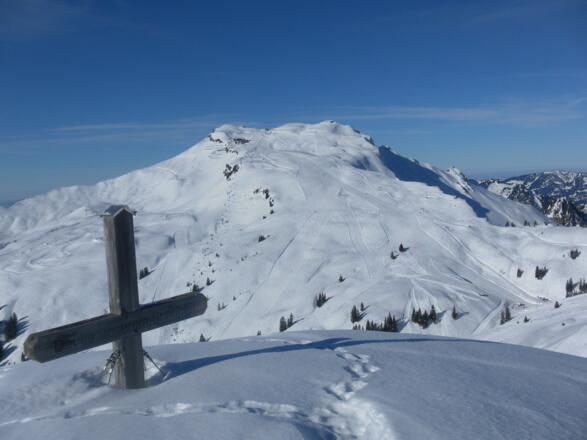 Diedamskopf vom Falzerkopf Westgipfel