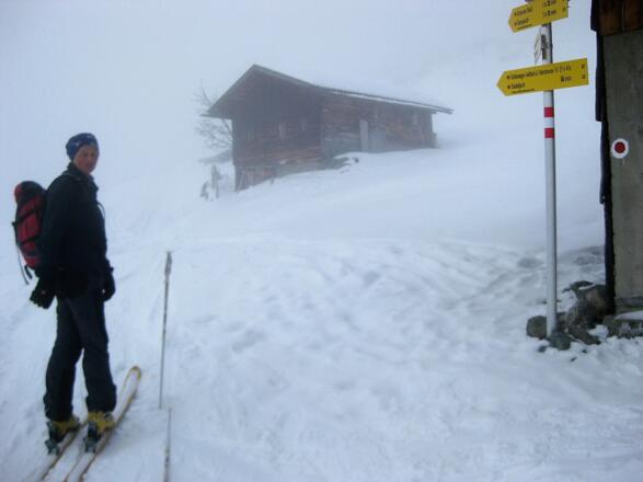 Gressensteinalm im Nebel