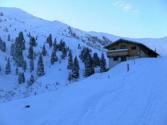 hinter der Pfundsalm die Viertelalm