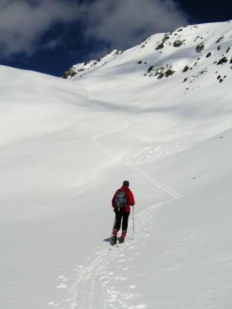 Mulde unter dem SO-Kamm