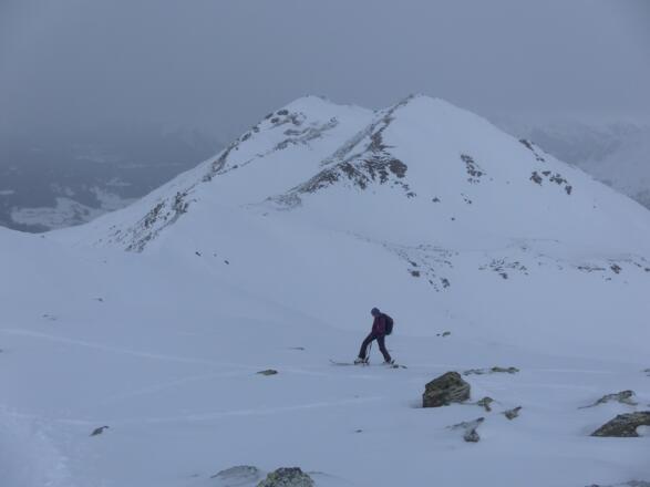 Verbindungskamm zum Angerbergkopf
