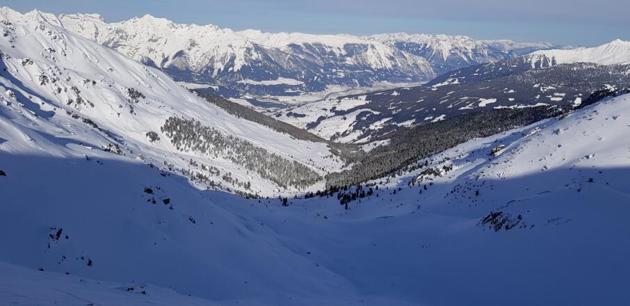Rückblick ins Inntal