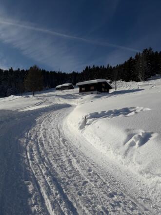 Sonniger Wanderweg auf den Brüggelekopf