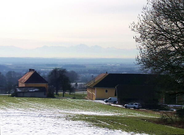 Hof ~385m, Gr.Priel im Hintergrund