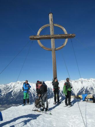 auf dem Patscherkofel angekommen