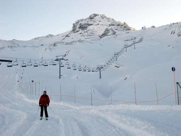 Pfaffenbichl von der Lamarkabfahrt