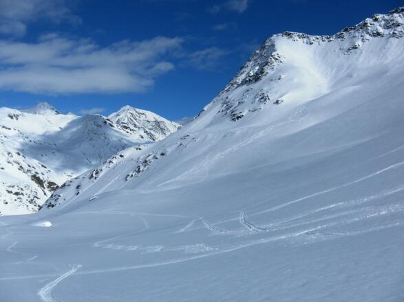 Nordflanke des Rostocker Ecks aus dem Simonykar
