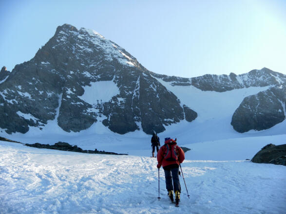 Ködnitzkees mit Großglockner bei Sonnenaufgang