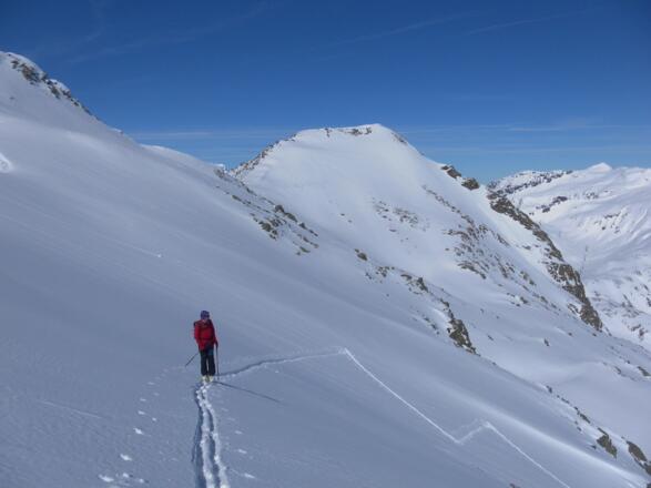 Hinterer Plattenkogel aus dem Südostspornfuß