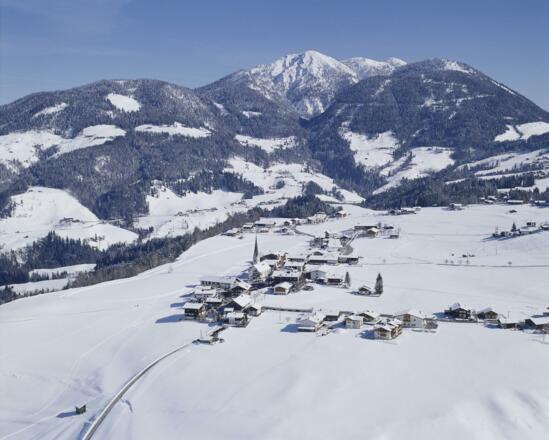 Brandenberg Panorama im Winter