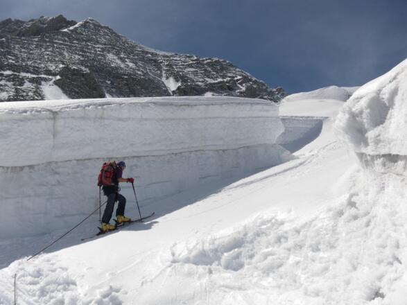 Glocknerwand über Blockeis