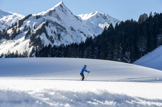 Langlaufen im Kleinwalsertal