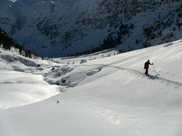 sanfte Anstiegsmulde