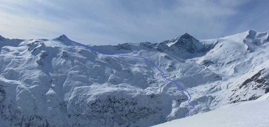 Anstieg aus dem Innergschlöss