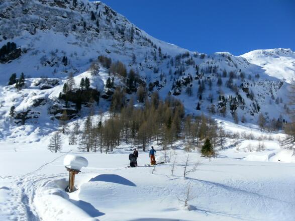 erste Steilstufe nach dem Innergschlöss