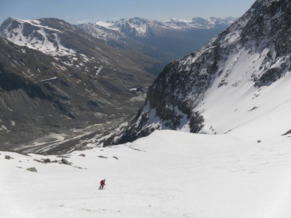 in Höhe des sogenannten Frühstücksplatzls