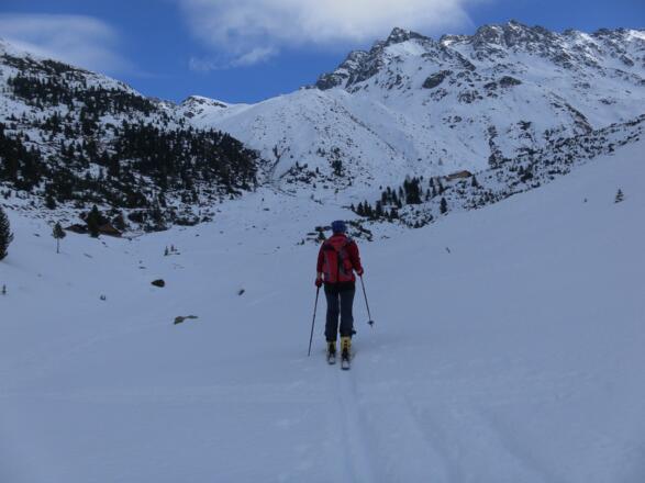 kurz vor der Schweinfurterhütte