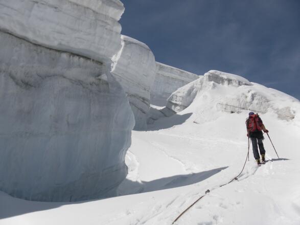 Durchsteigen der Seraczone