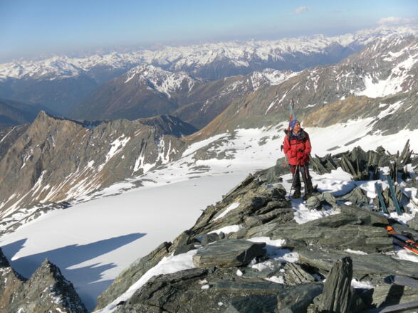 am Grat zur Adlersruhe