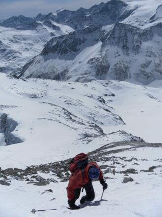 letzte Meter zum Westgrat