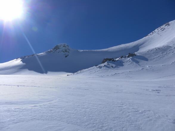 Ostkar vor der Wildenkogelscharte