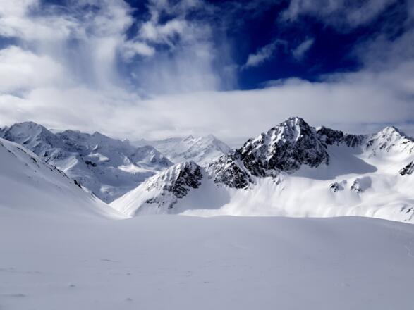 Bei den Narrenböden, Blick Richtung Kühtai