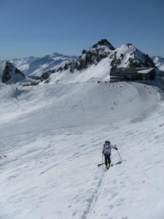 Schaufelspitzen-Westhang mit Eisjoch