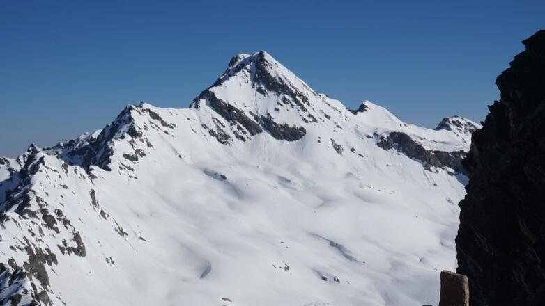 Glockturm - von Gipfelaufbau Hennesiglspitze