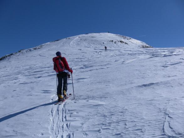 am Gipfelplateau des Wilden Pfaff