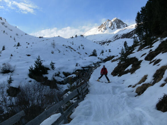 am Ziehweg aus dem Finstertal