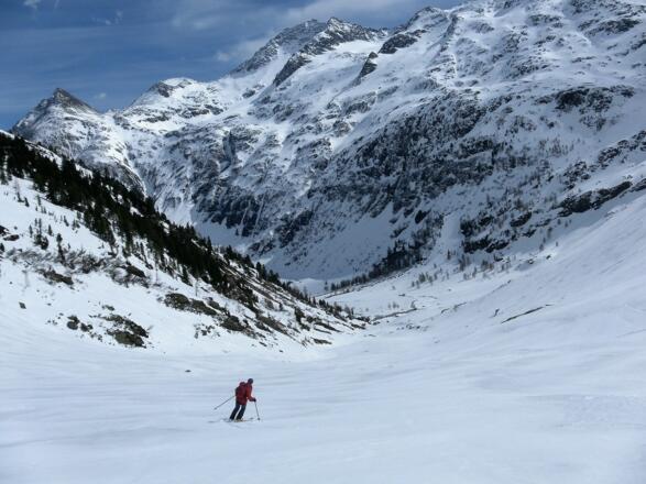 Genußabfahrt im Viltragental