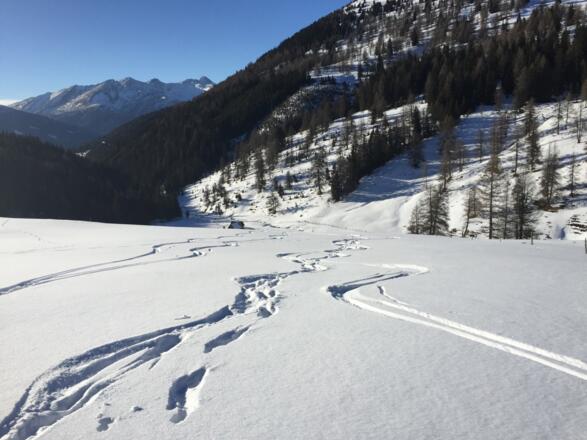 Skitouren Spuren