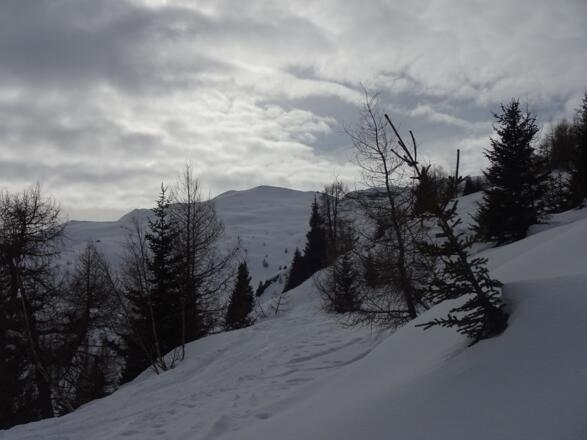 Der Gipfel ist erstmals in Sicht