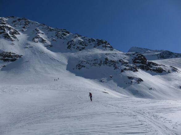 Anstieg zum Pfaffenferner